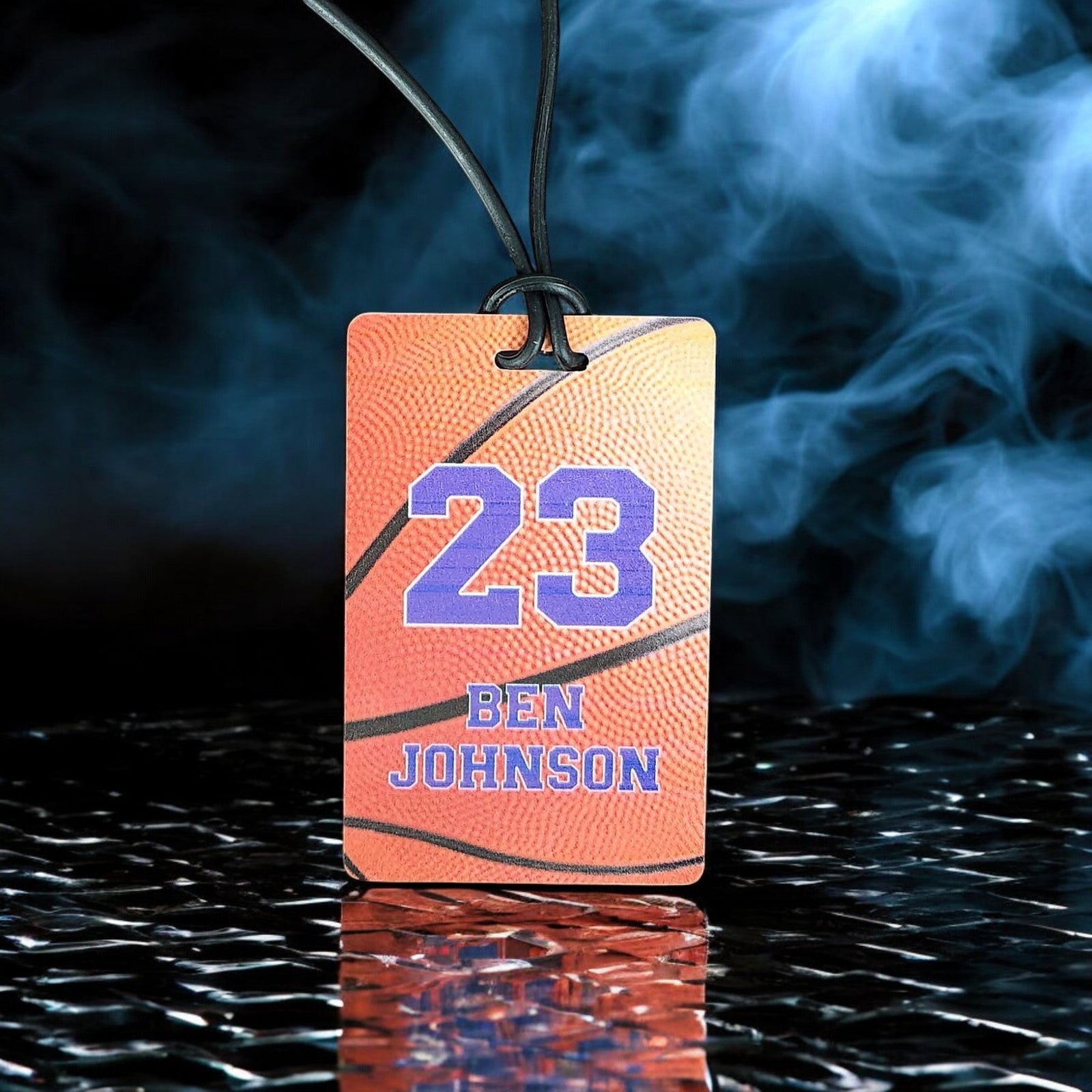 Personalized Basketball Bag Tag, Team Sports