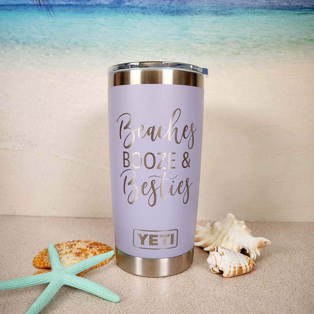 Living on Island Time Engraved YETI Rambler Tumbler Beach Mug Vacation  Tumbler Cruise Tumbler Girls Trip Resort Beach Lover Gift 