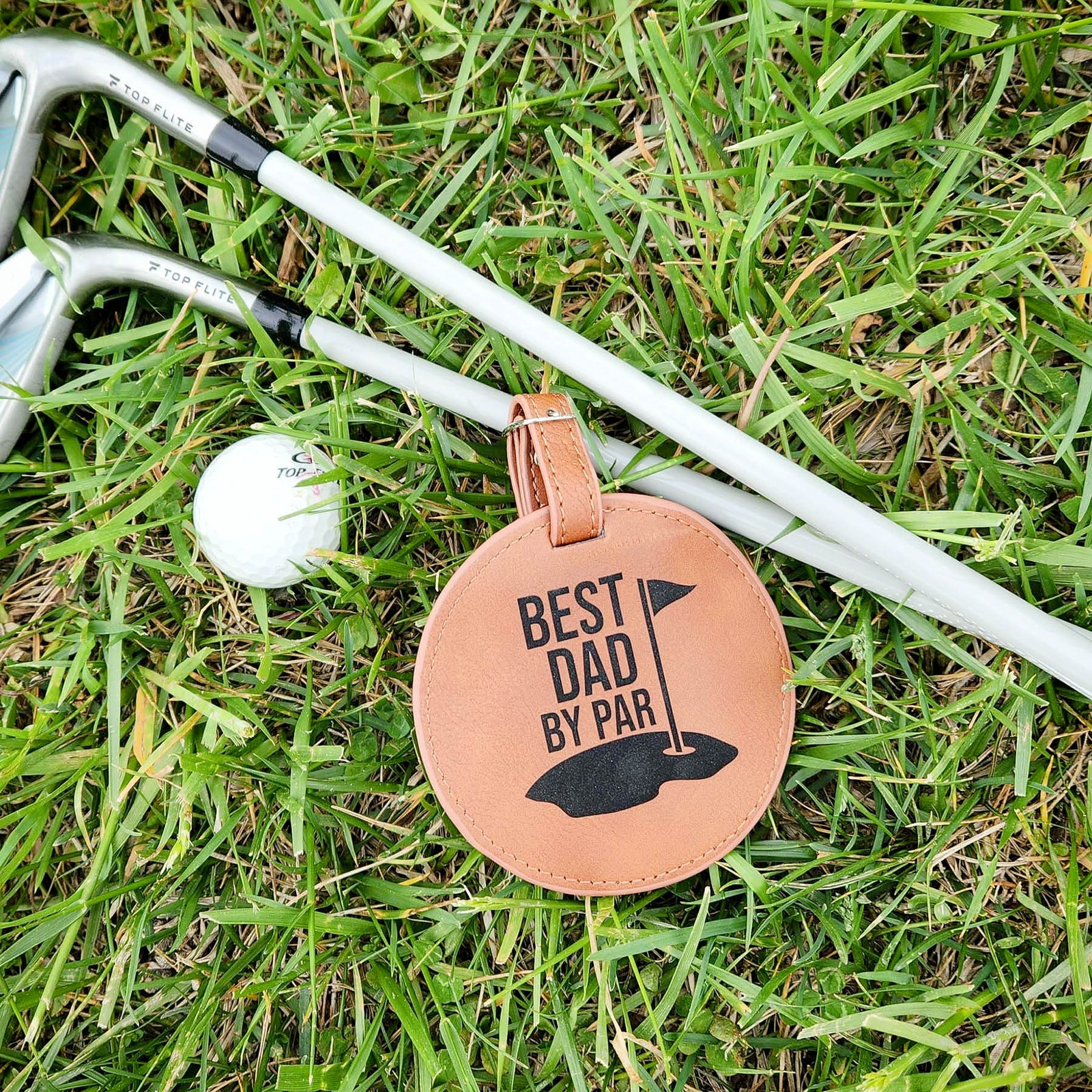 Personalized Golf Bag Tag Tee Holder by Sunny Box
