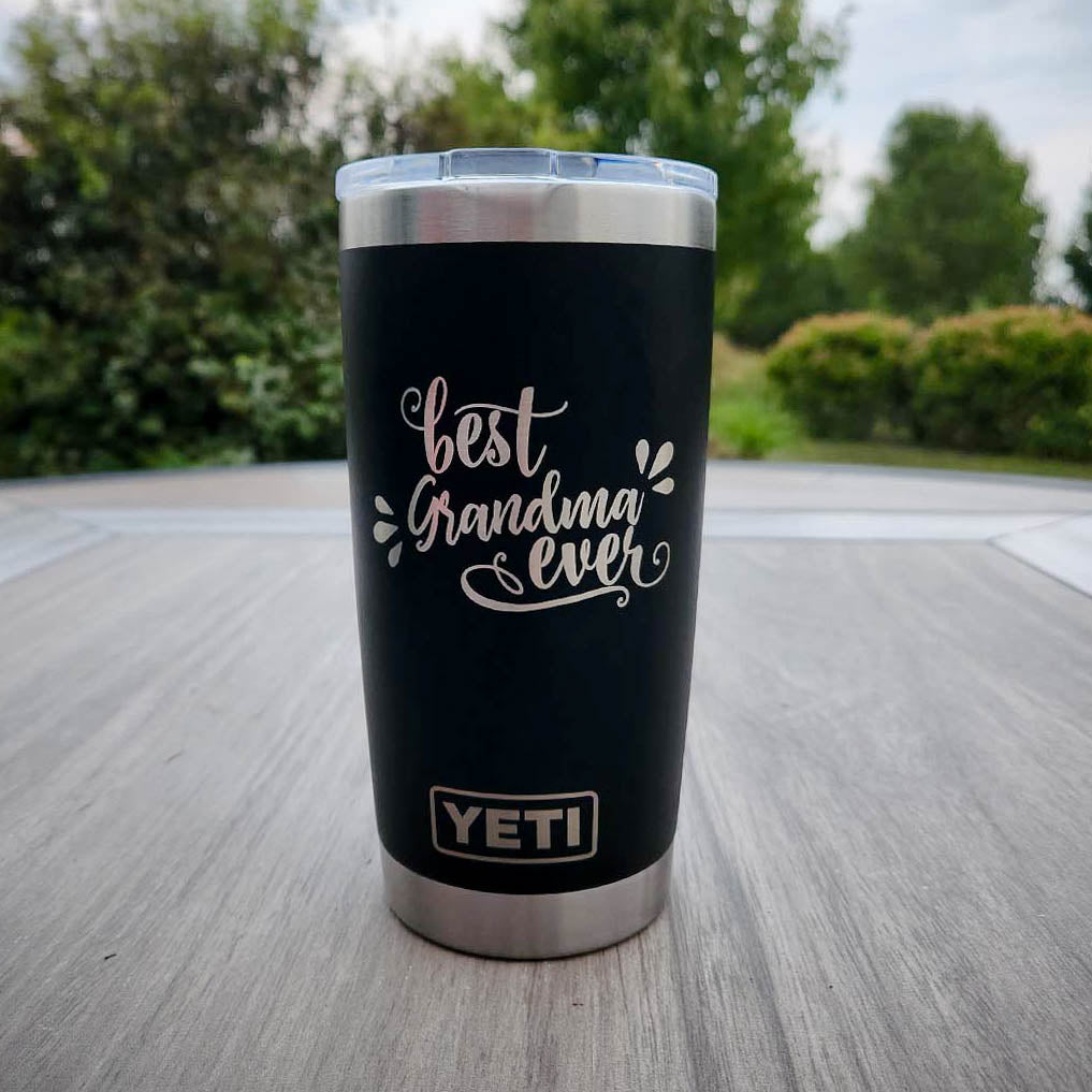 Best Grandma Ever2 Engraved YETI Tumbler