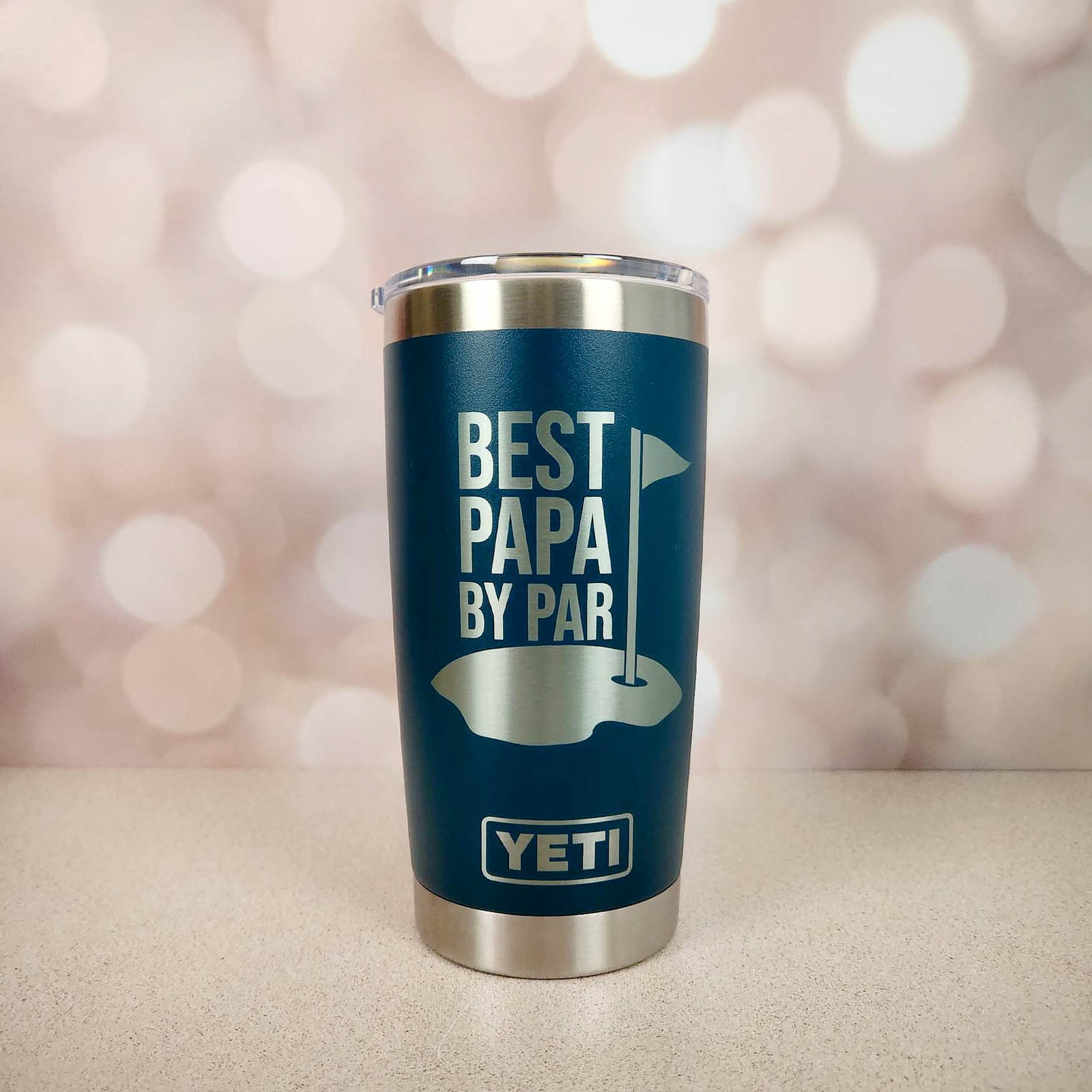 Best Papa By Par - Custom Engraved YETI