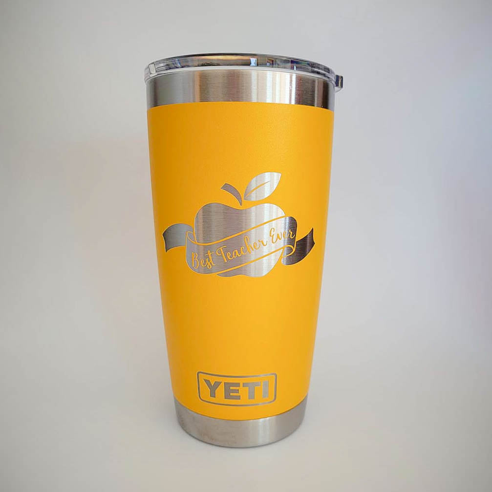 Best Teacher Ever - Engraved YETI Tumbler