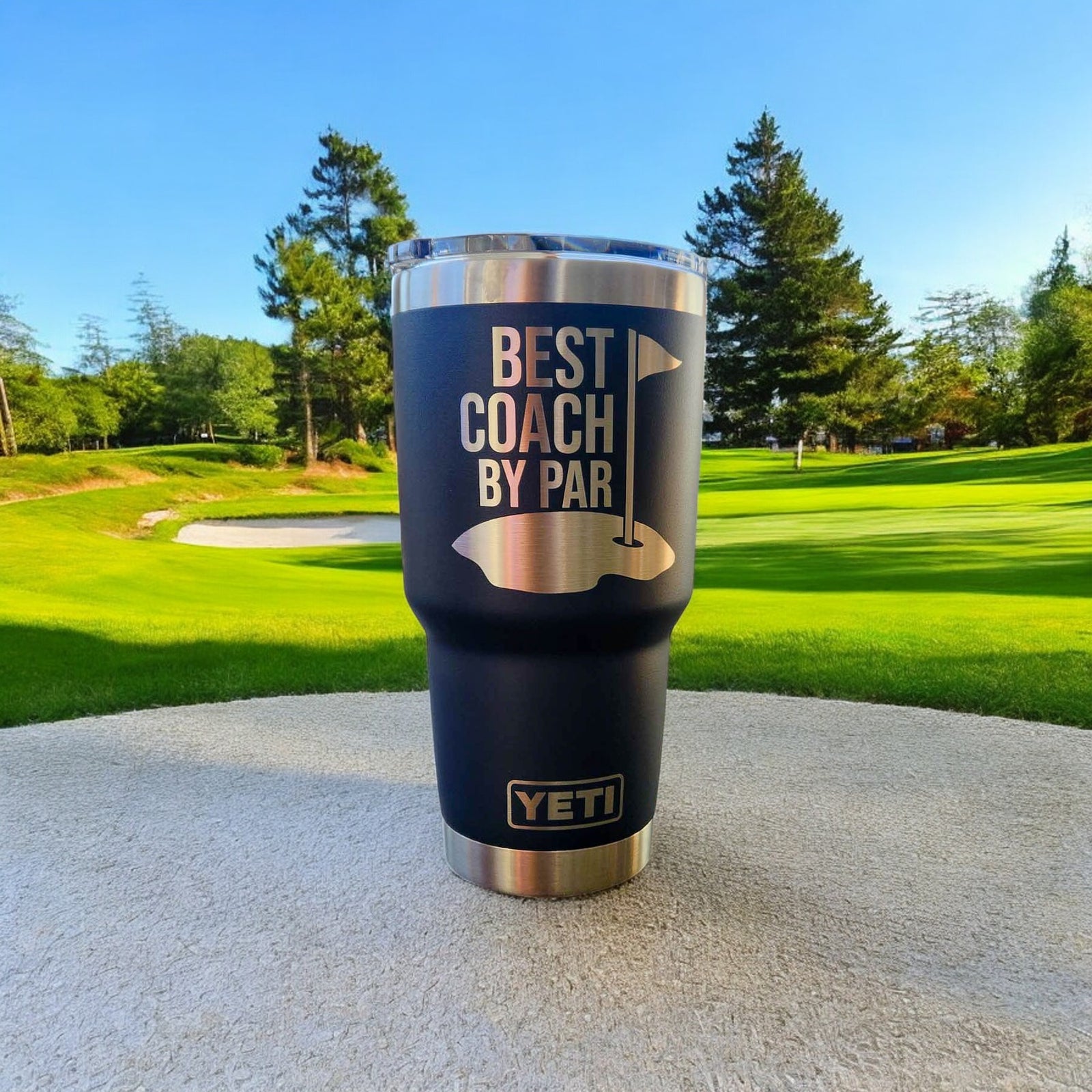 Best Coach By Par - Custom Engraved YETI