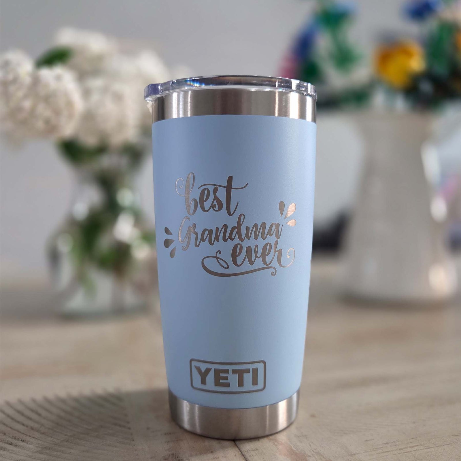 Best Grandma Ever2 Engraved YETI Tumbler