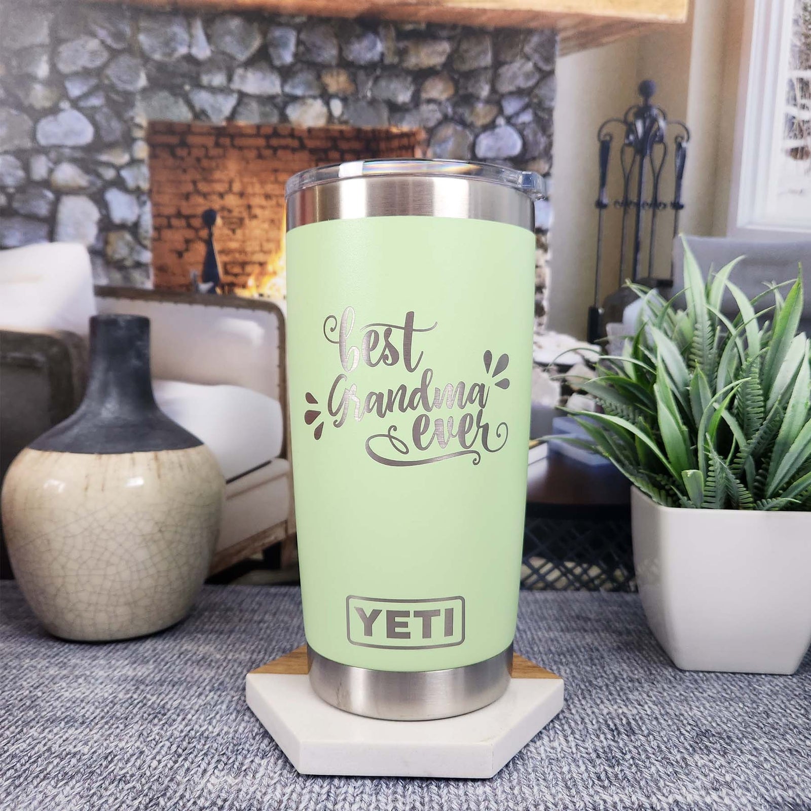 Best Grandma Ever2 Engraved YETI Tumbler