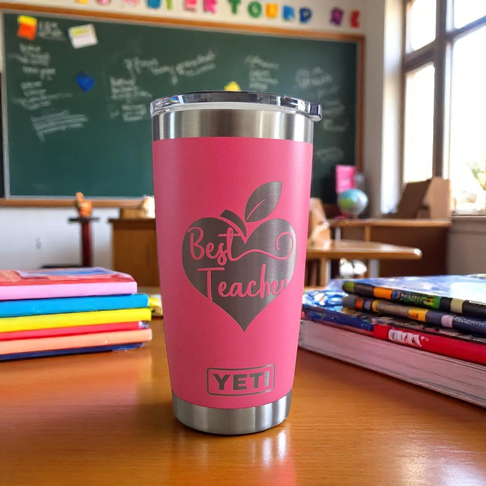 Best Teacher - Engraved YETI Tumbler