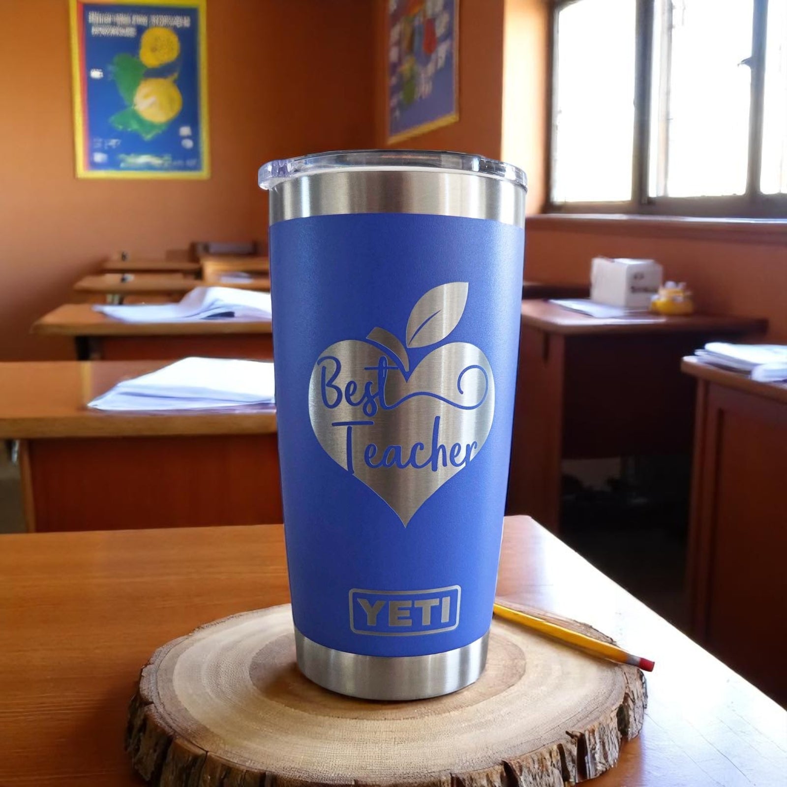 Best Teacher - Engraved YETI Tumbler