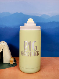 Big Brother Engraved 12oz Water Bottle Fraser Fir by Sunny Box