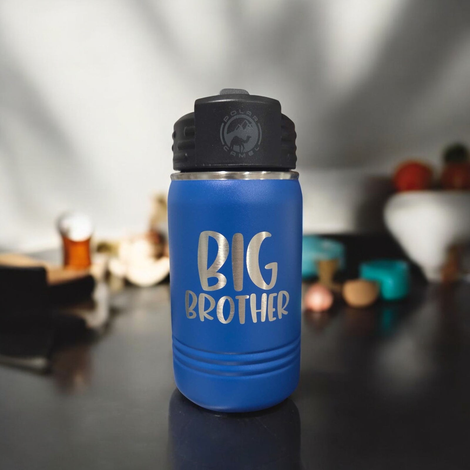 Big Brother Engraved 12oz Kids Water Bottle