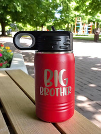 Big Brother Engraved 12oz Kids Water Bottle