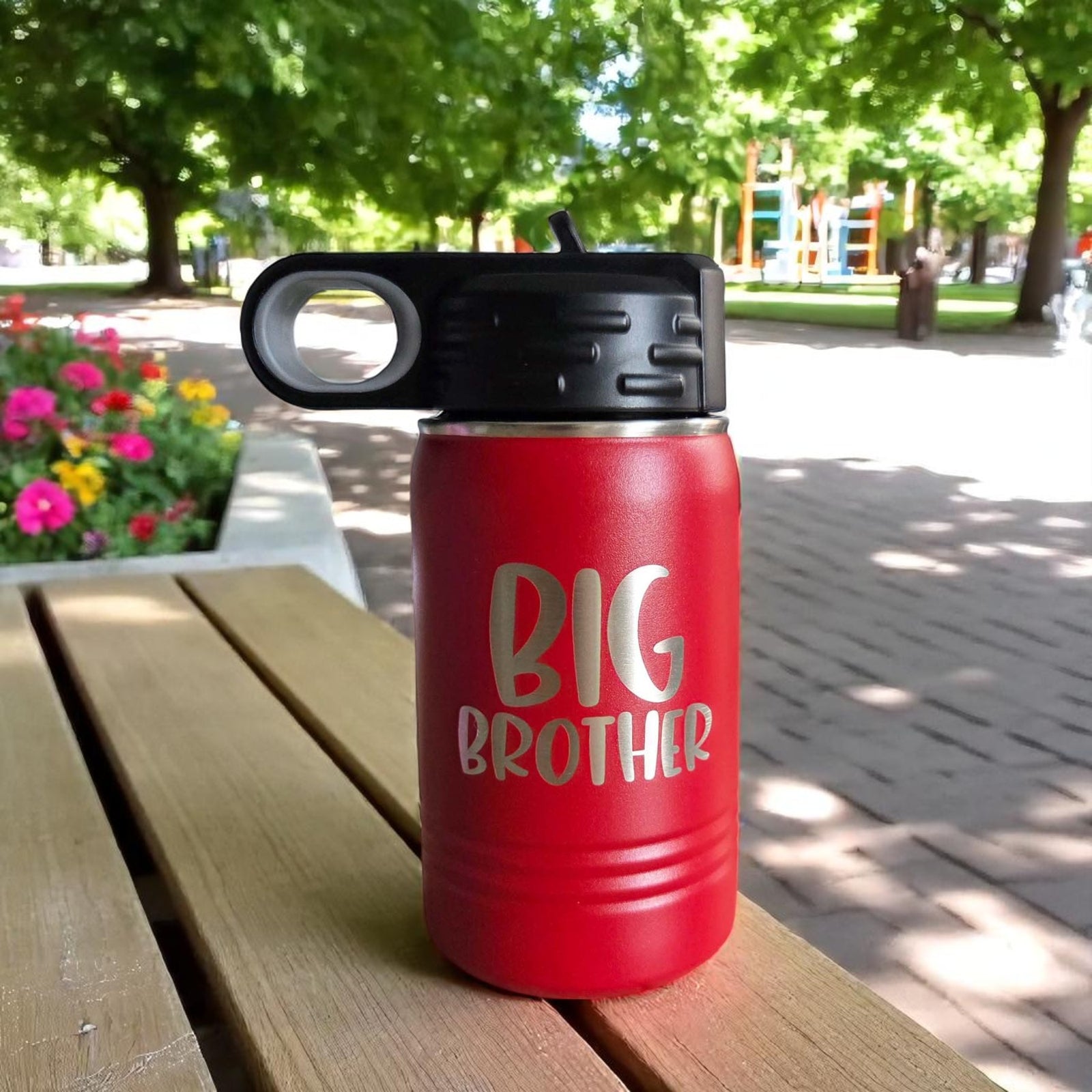 Big Brother Engraved 12oz Kids Water Bottle