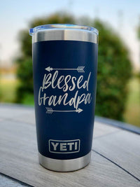Engraved Father's Day Tumbler  Gift for Grandpa – Intricut Creations