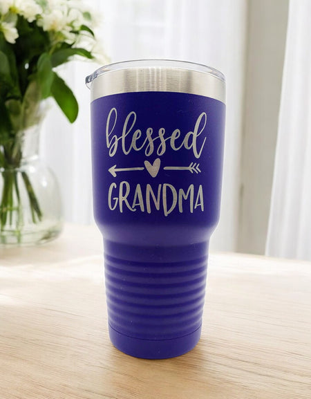 Blessed Grandma Engraved Polar Camel Tumbler