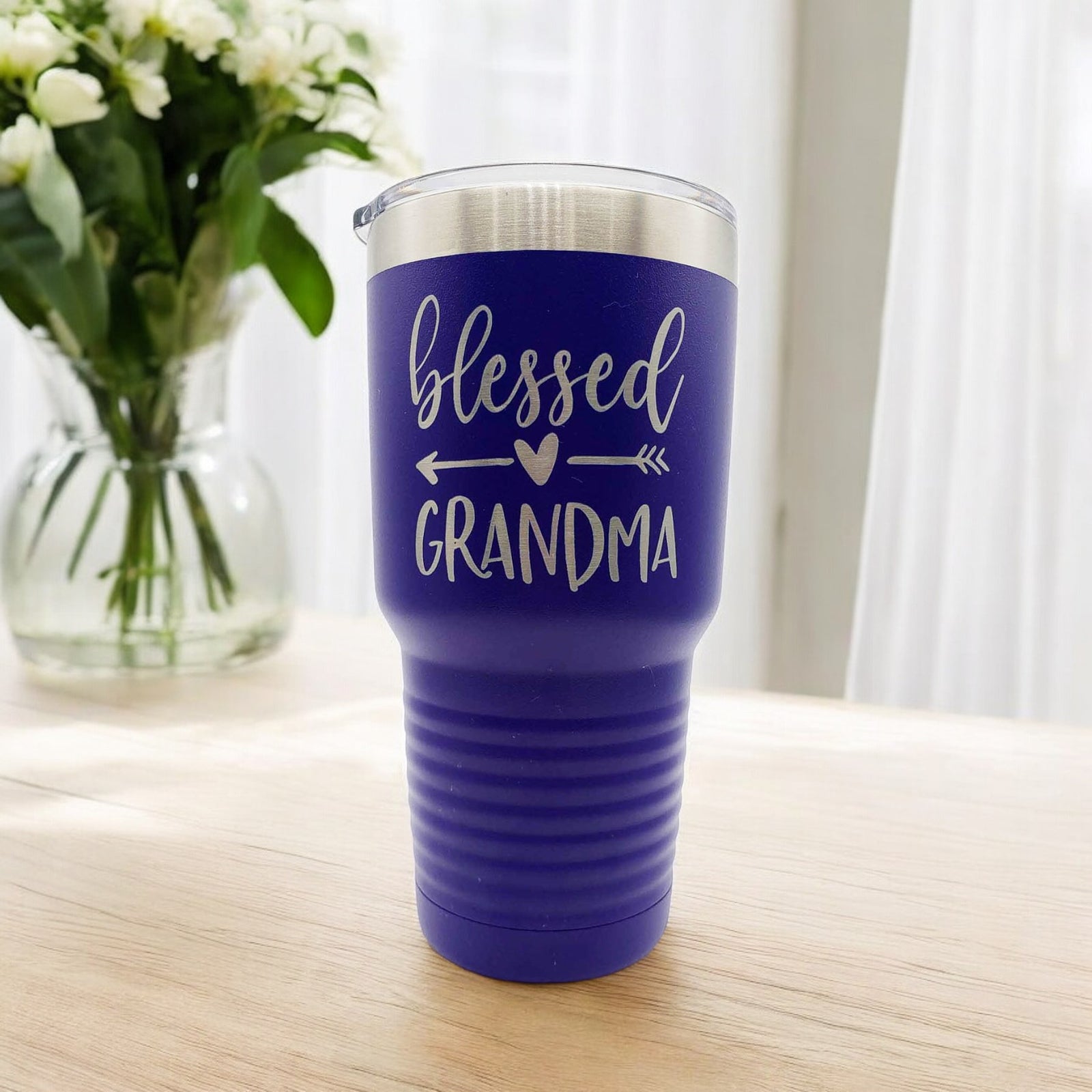 Blessed Grandma Engraved Polar Camel Tumbler