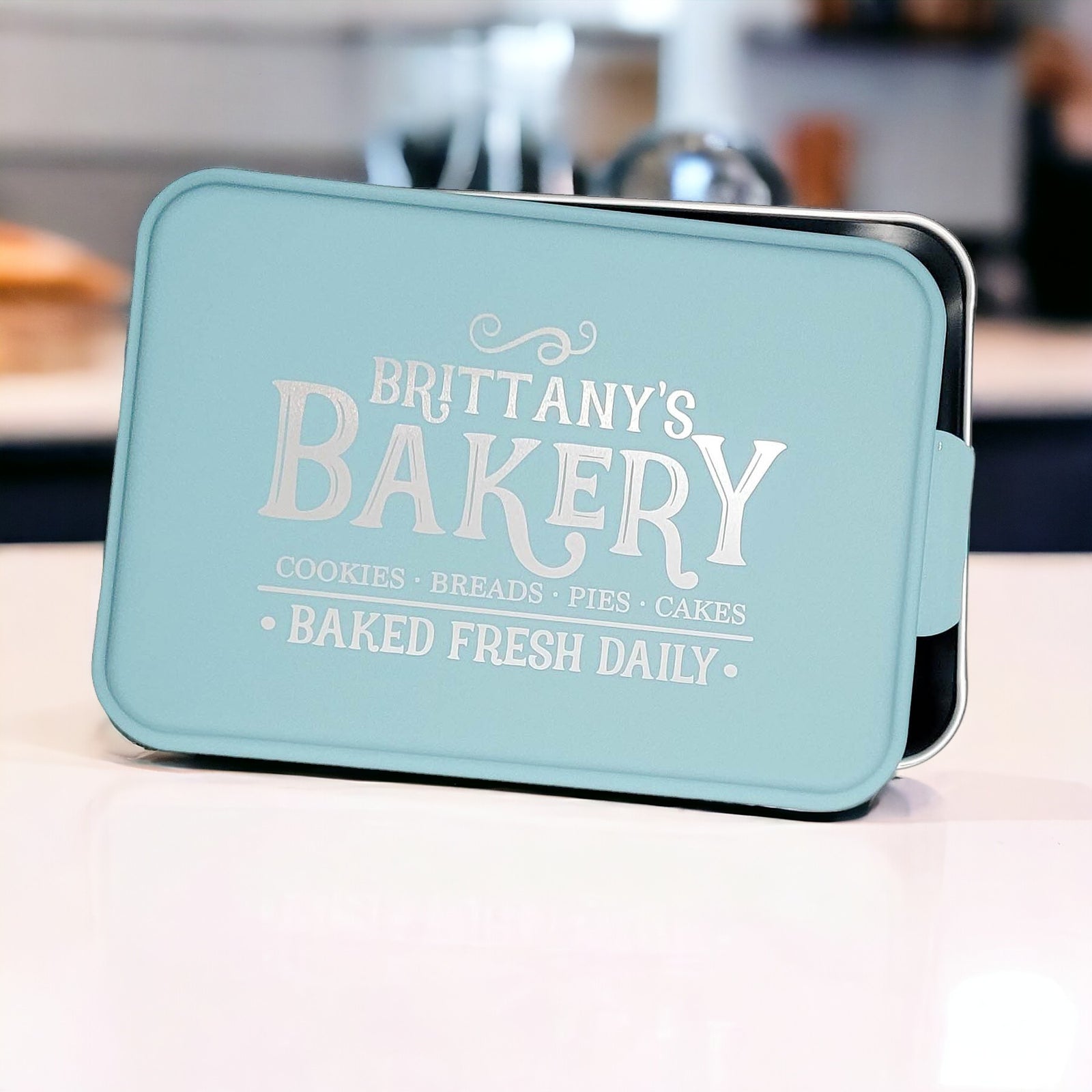 Engraved Cake Pan - Teal - Sunny Box