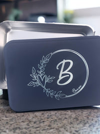 Personalized Engraved Cake Pan Blue - Sunny Box
