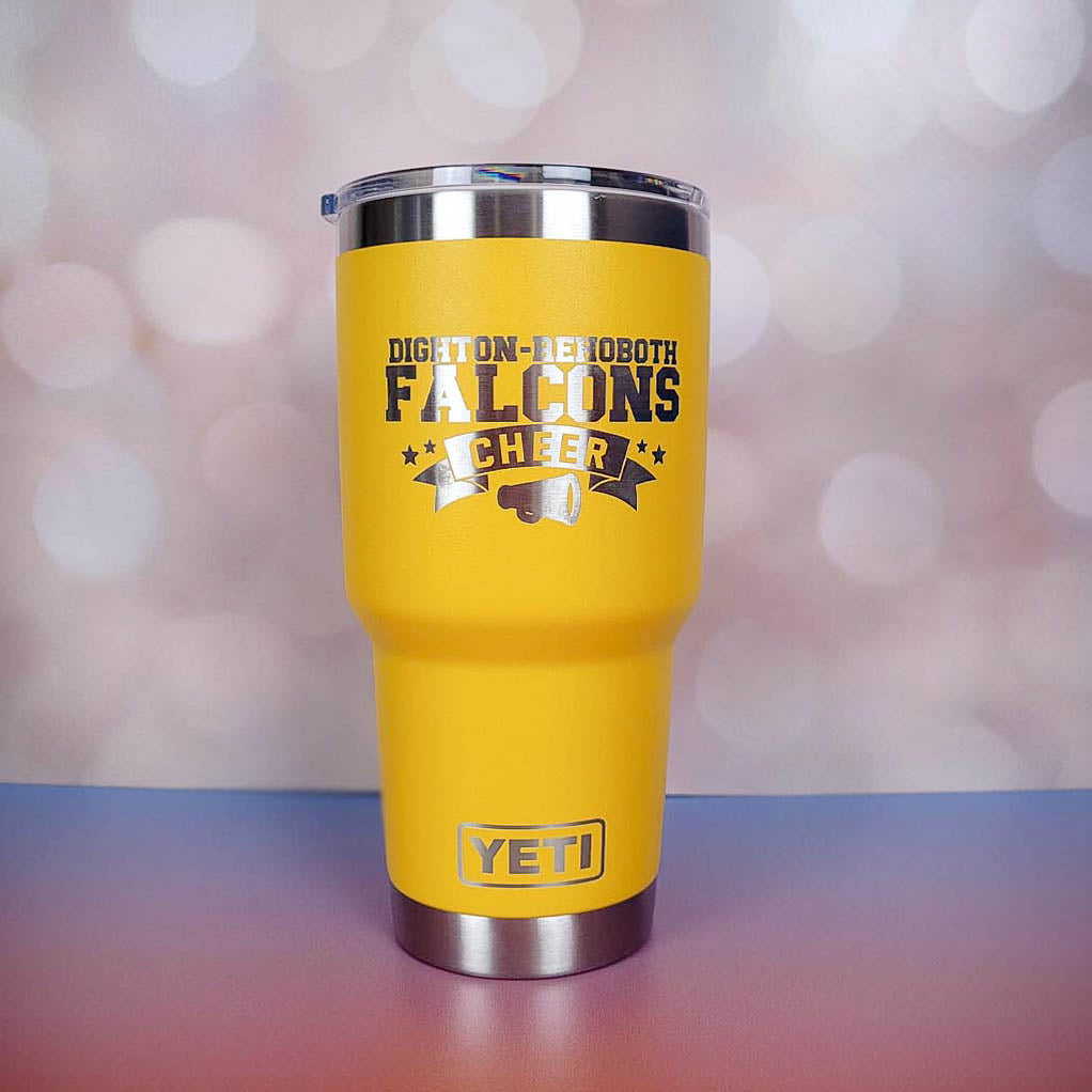 Cheerleading School Mascot - Engraved YETI Tumbler
