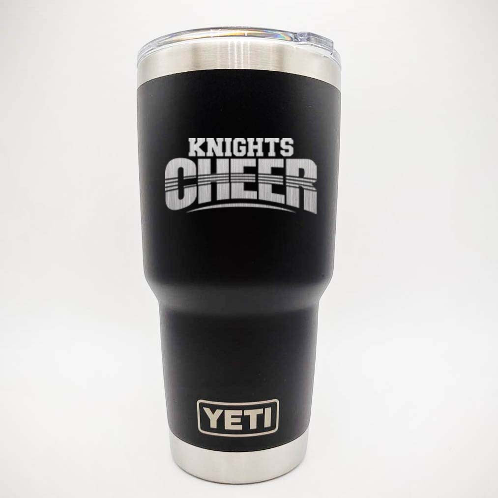 Cheerleading School Mascot - Engraved YETI Tumbler