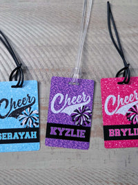 Cheer Team Sports Bag Tag