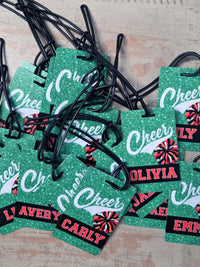 Cheer Team Sports Bag Tag