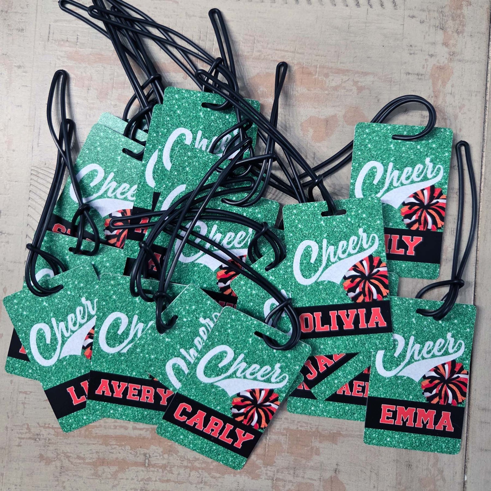 Cheer Team Sports Bag Tag