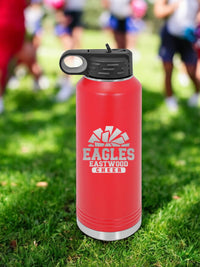 Cheerleading School Mascot - Engraved Polar Camel Tumbler or Water Bottle