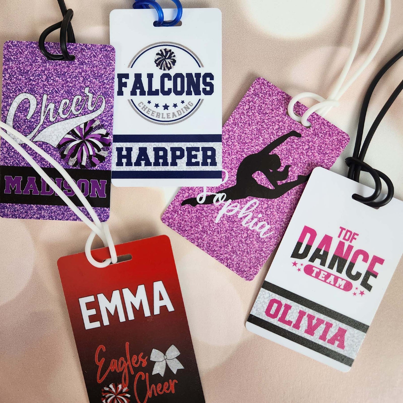 Cheer Team Bag Tag