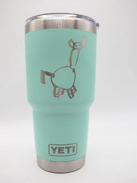 Child's Handwriting or Drawing Laser Engraved YETI Tumbler