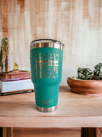 Cleverly Disguised As A Responsible Adult Engraved YETI Tumbler
