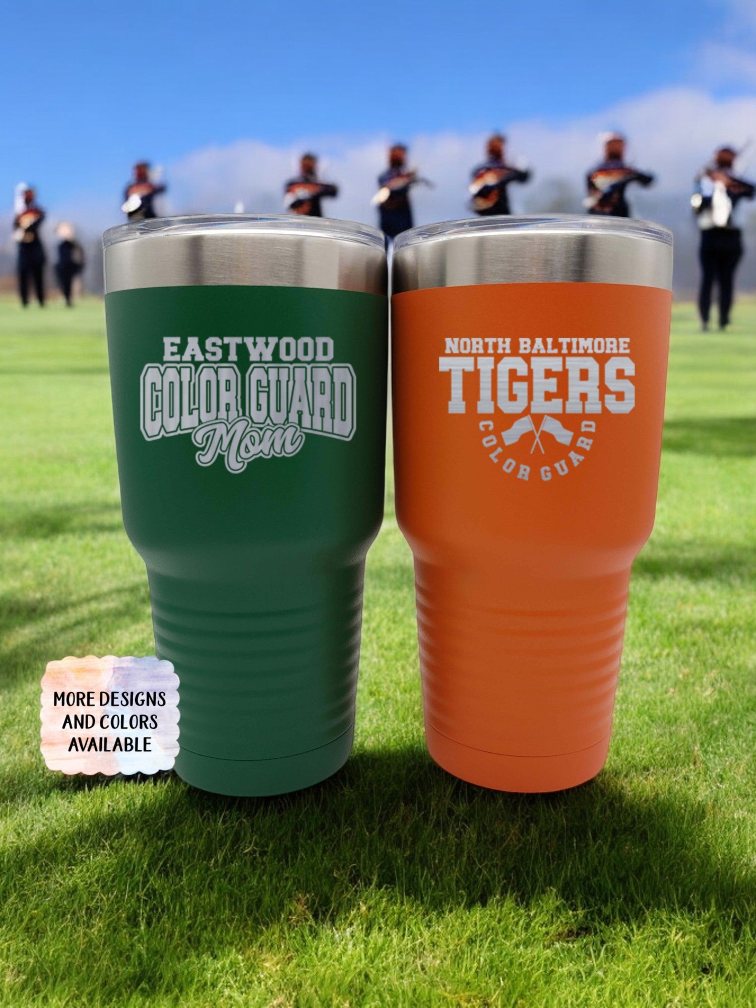 Color Guard - Engraved Polar Camel Tumbler or Water Bottle