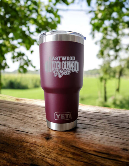 Color Guard School Mascot - Engraved YETI Tumbler