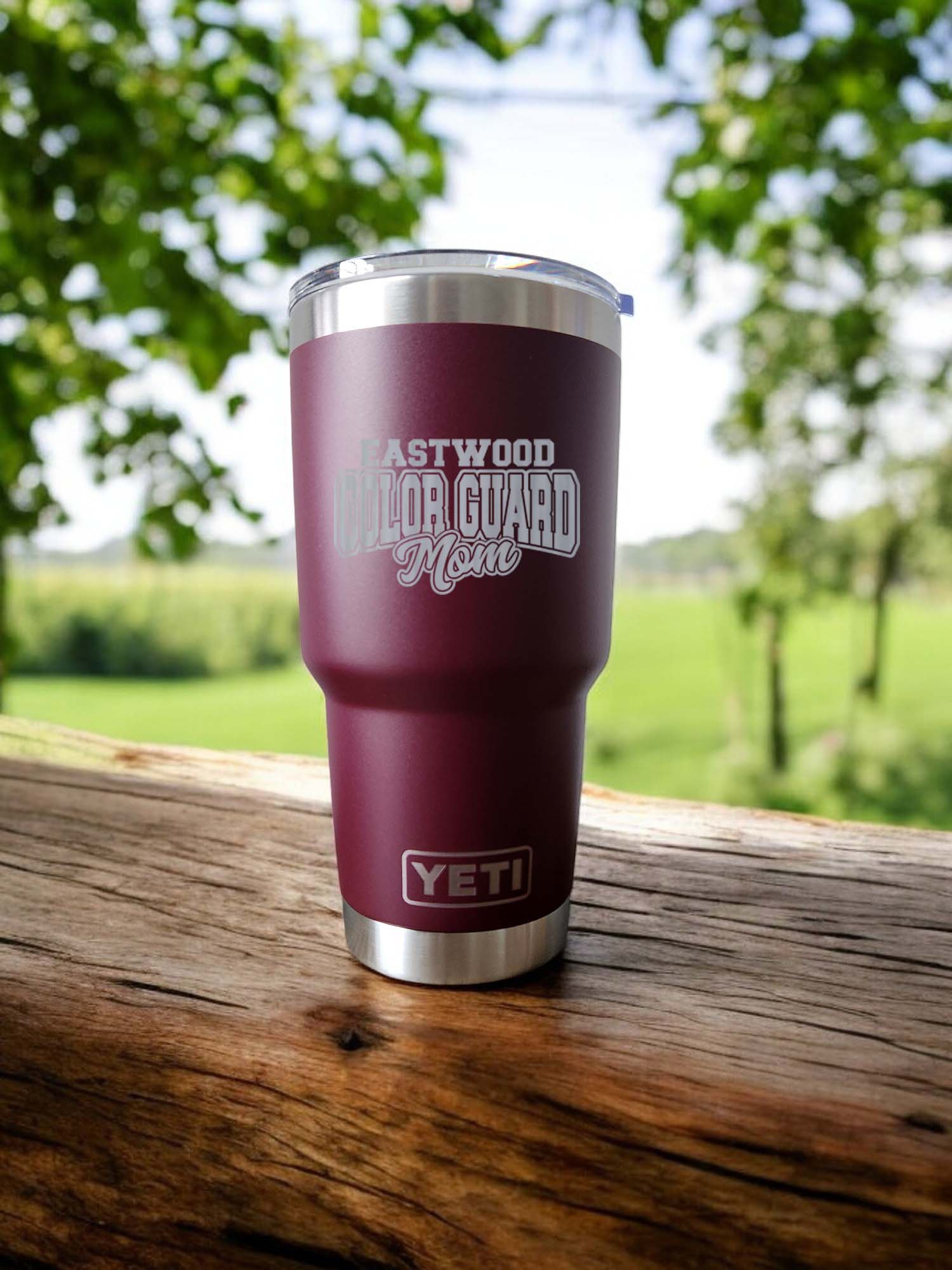 Color Guard School Mascot - Engraved YETI Tumbler