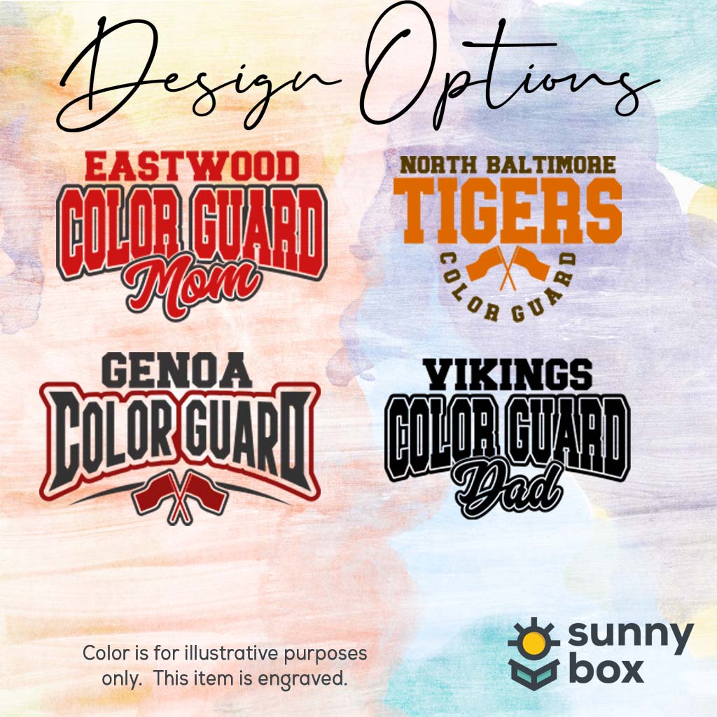 Color Guard - Engraved Polar Camel Tumbler or Water Bottle