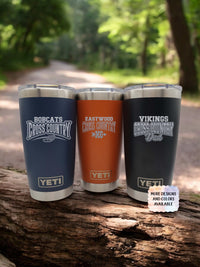 Cross Country School Mascot - Engraved YETI Tumbler