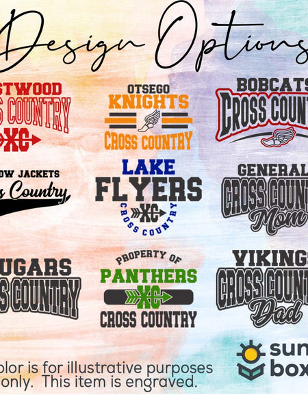 Cross Country - Engraved Polar Camel Tumbler or Water Bottle