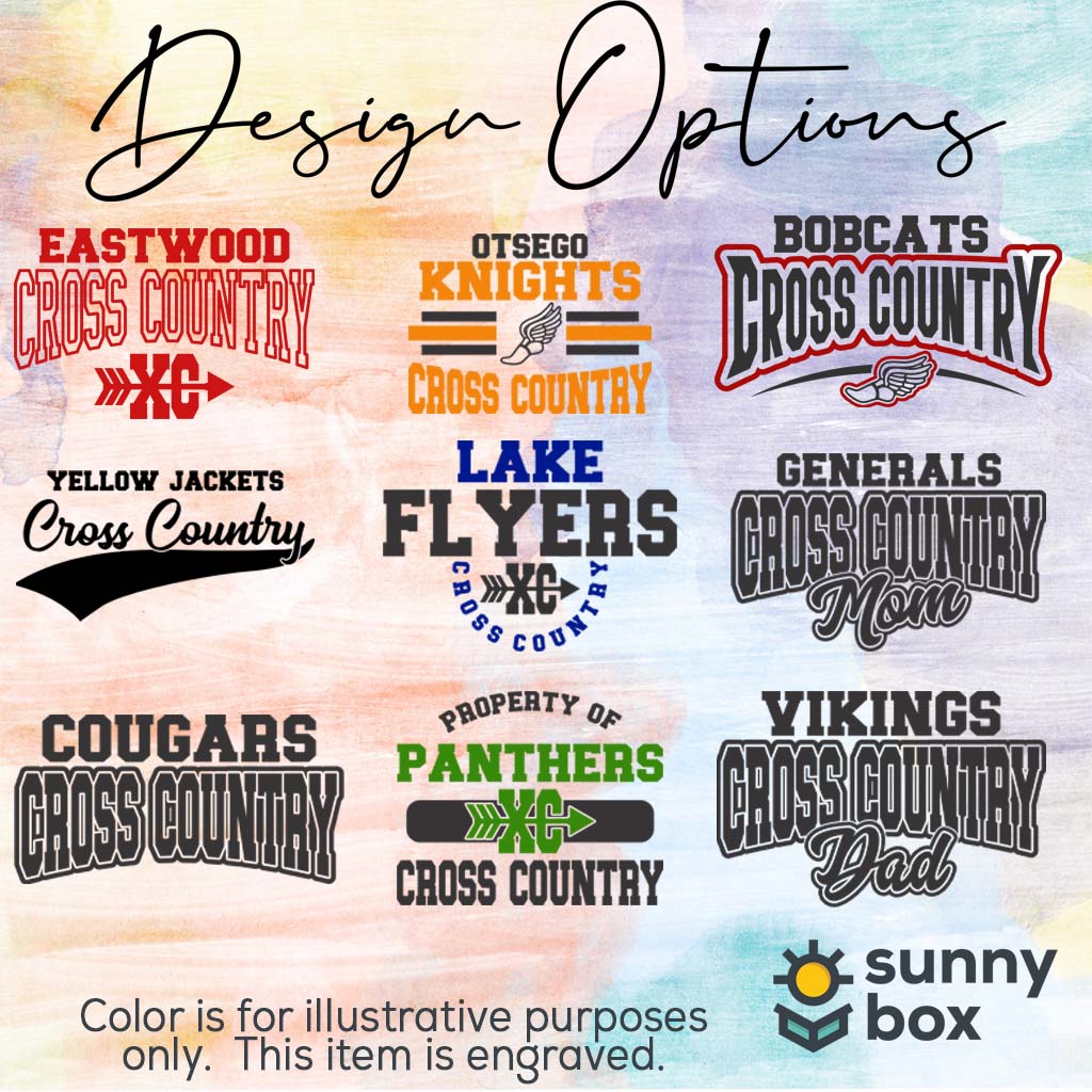 Cross Country - Engraved Polar Camel Tumbler or Water Bottle