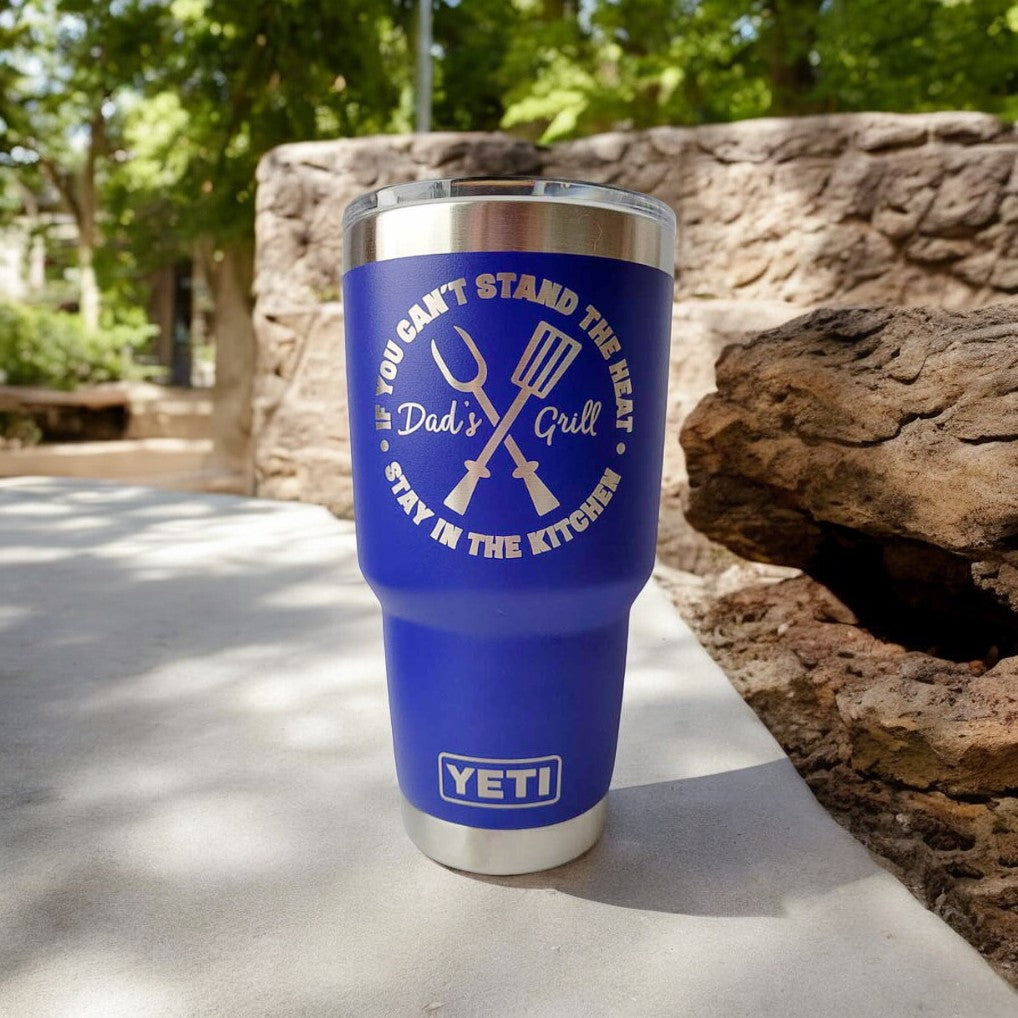 Dad's Grill Engraved Tumbler by Sunny Box