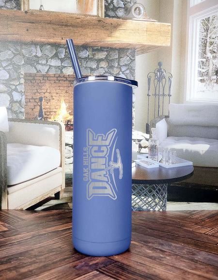 Dance Team Engraved 20oz Skinny Tumbler