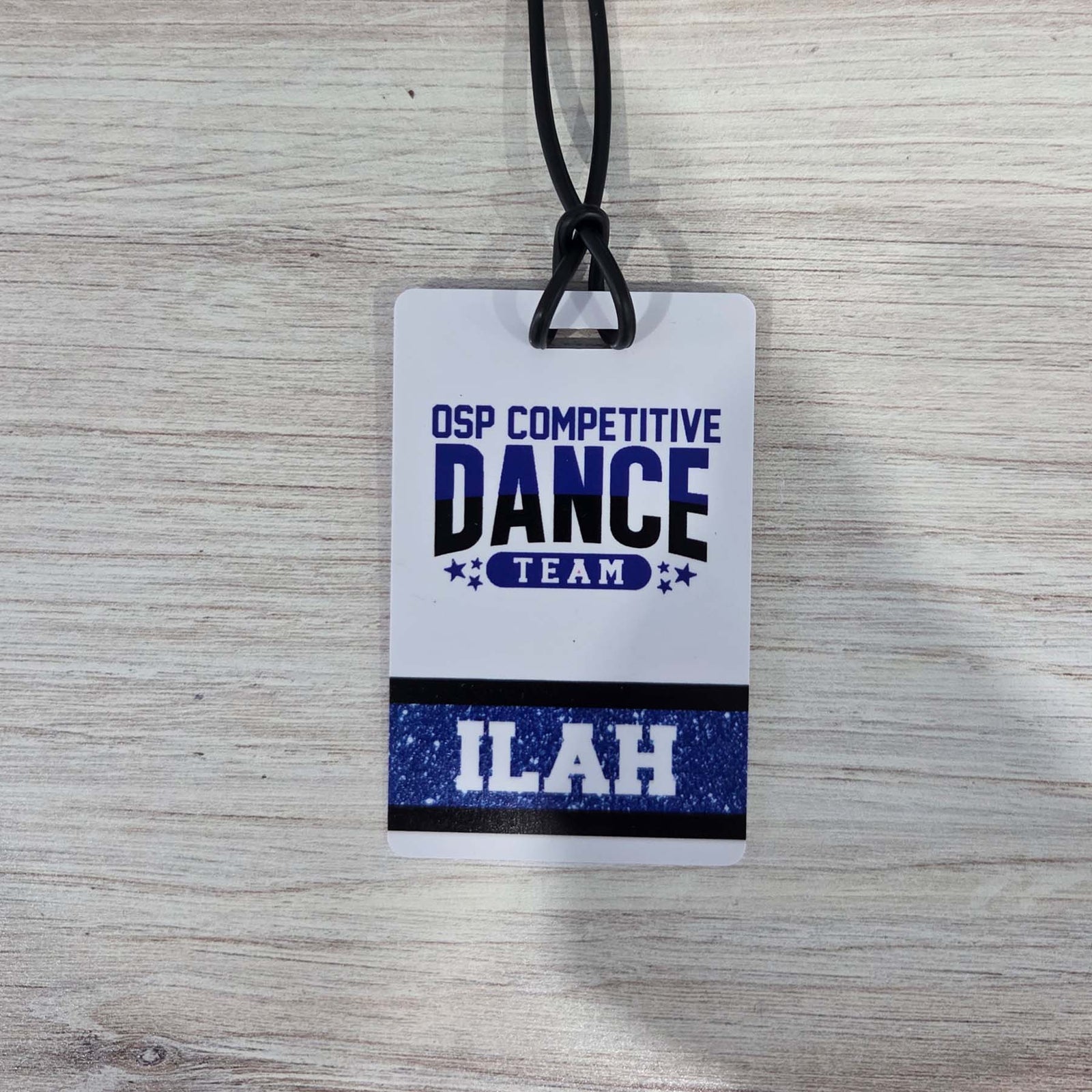 Dance Team Sports Bag Tag2