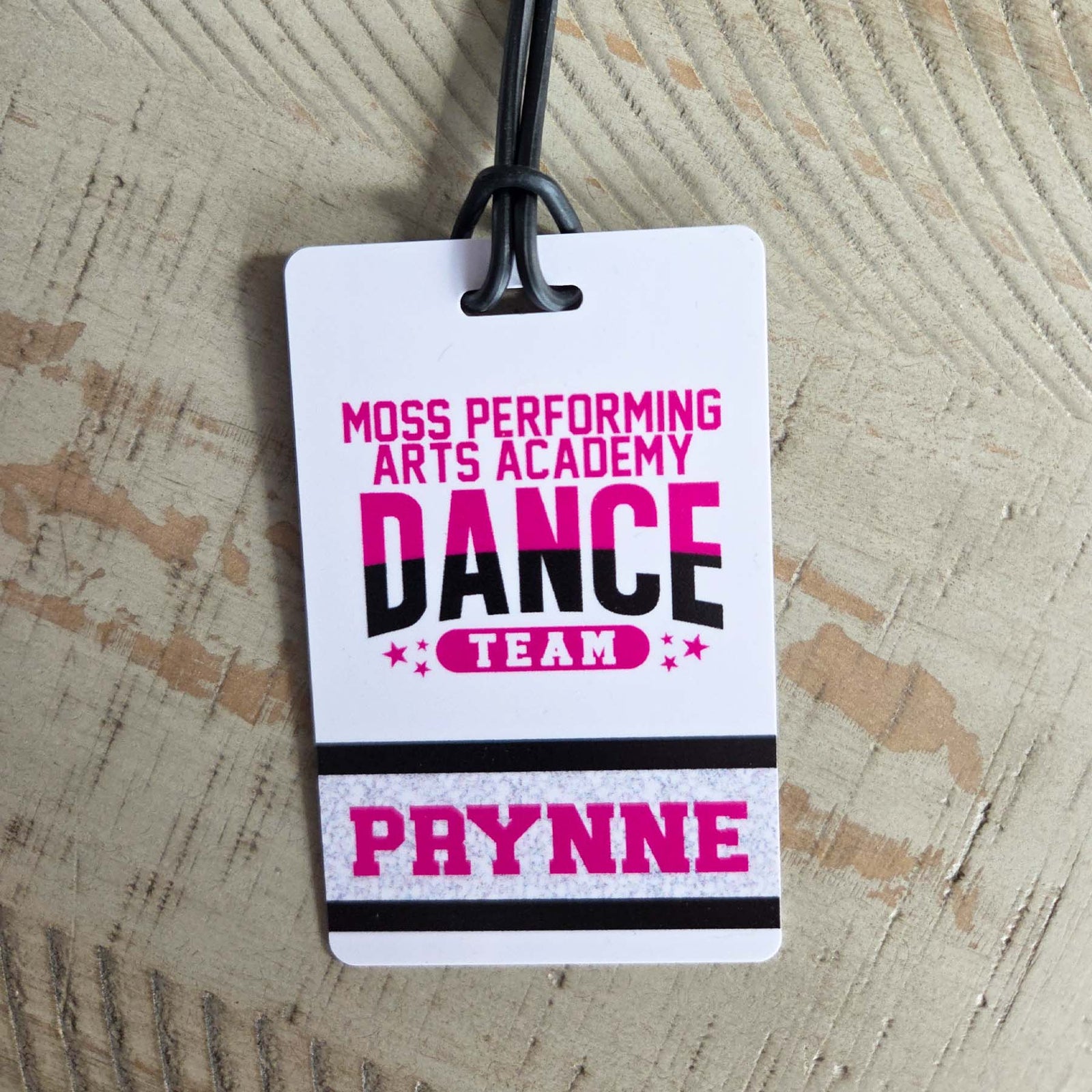Dance Team Sports Bag Tag2