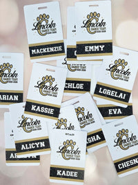 Dance Team Sports Bag Tag2