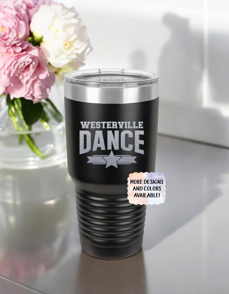 Dance Team Engraved Polar Camel Tumbler or Water Bottle