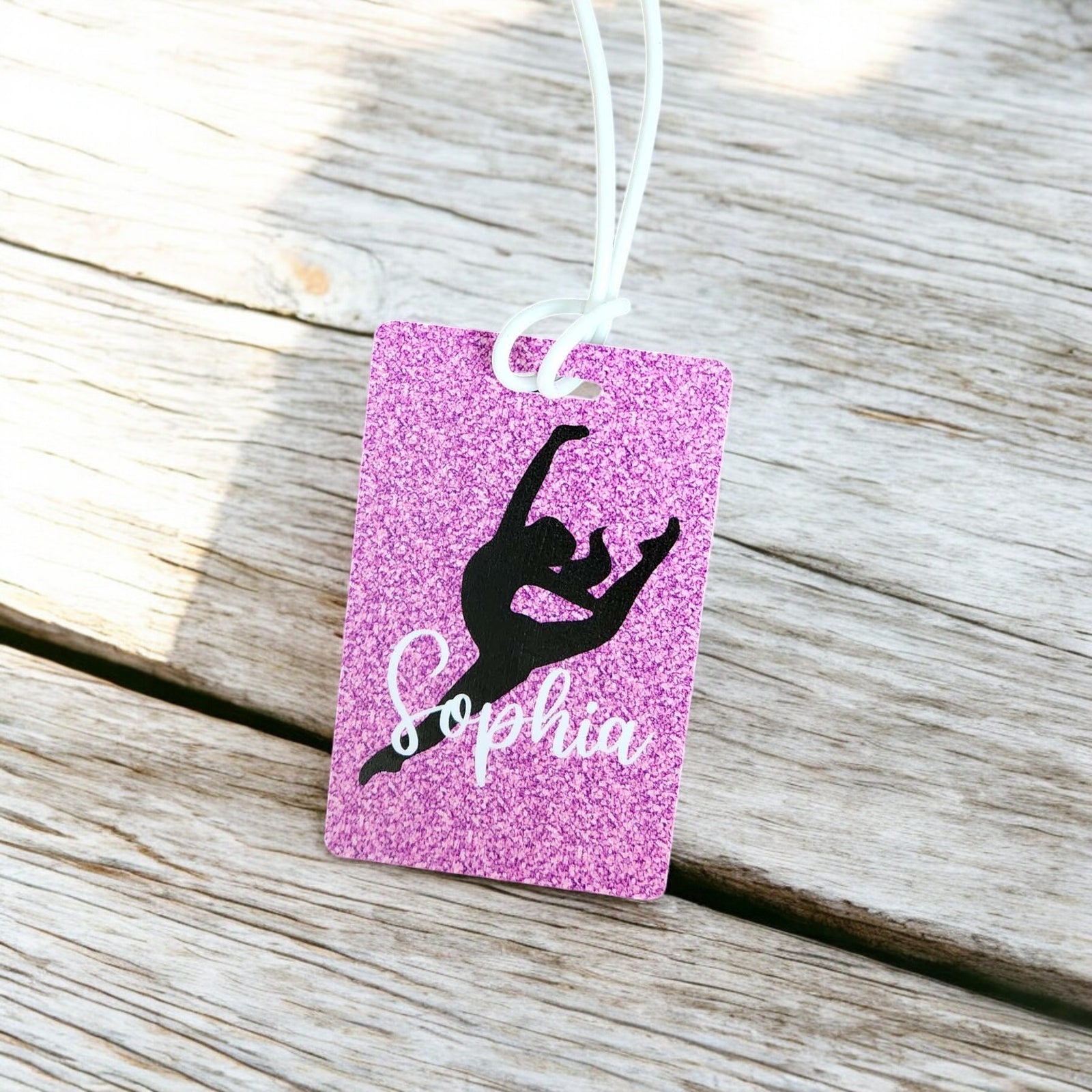 Dance Team Sports Bag Tag