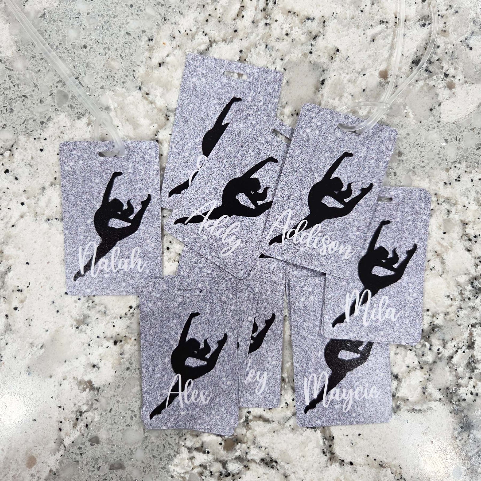 Dance Team Sports Bag Tag