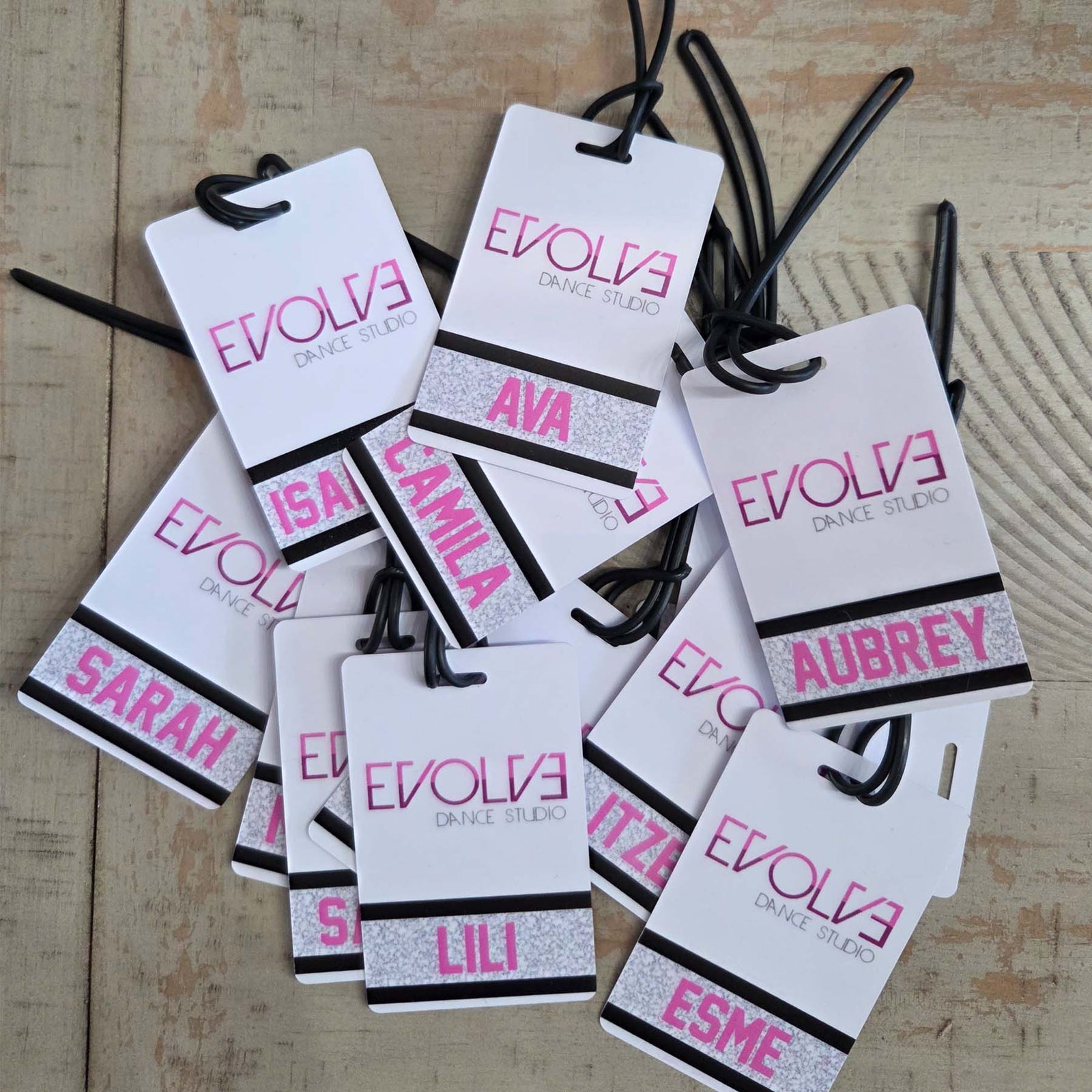 Dance Team Sports Bag Tag2