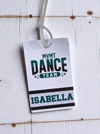 Dance Team Sports Bag Tag2