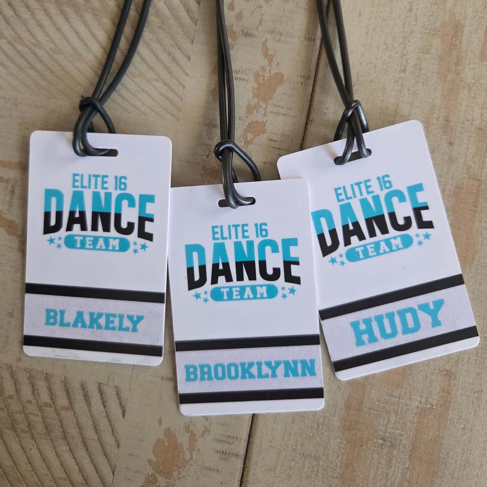 Dance Team Personalized Bag Tag