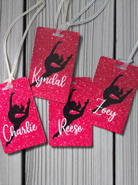 Dance Team Sports Bag Tag