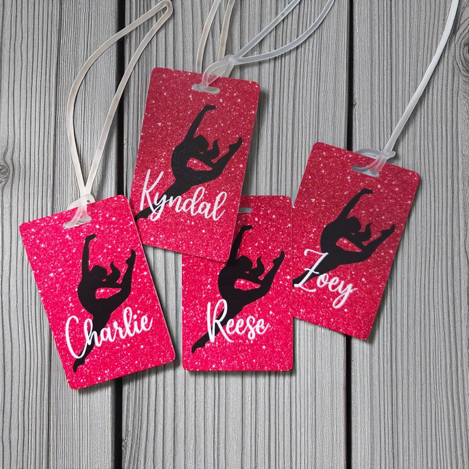 Dance Team Sports Bag Tag