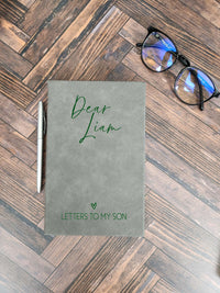 Letters To My Son Leatherette Journal